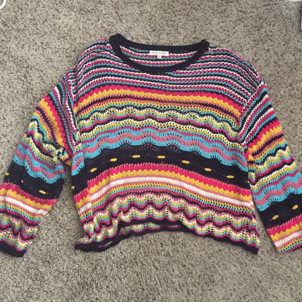 Cute colorful sweater